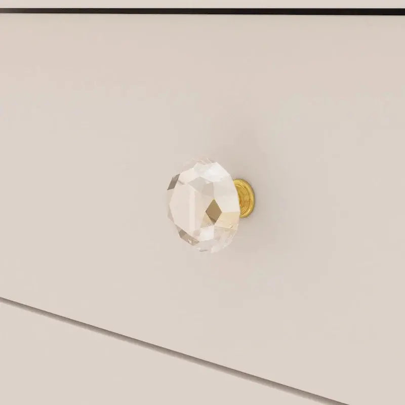 9-Drawer Makeup Vanity Station With LED Mirror - White Or Black