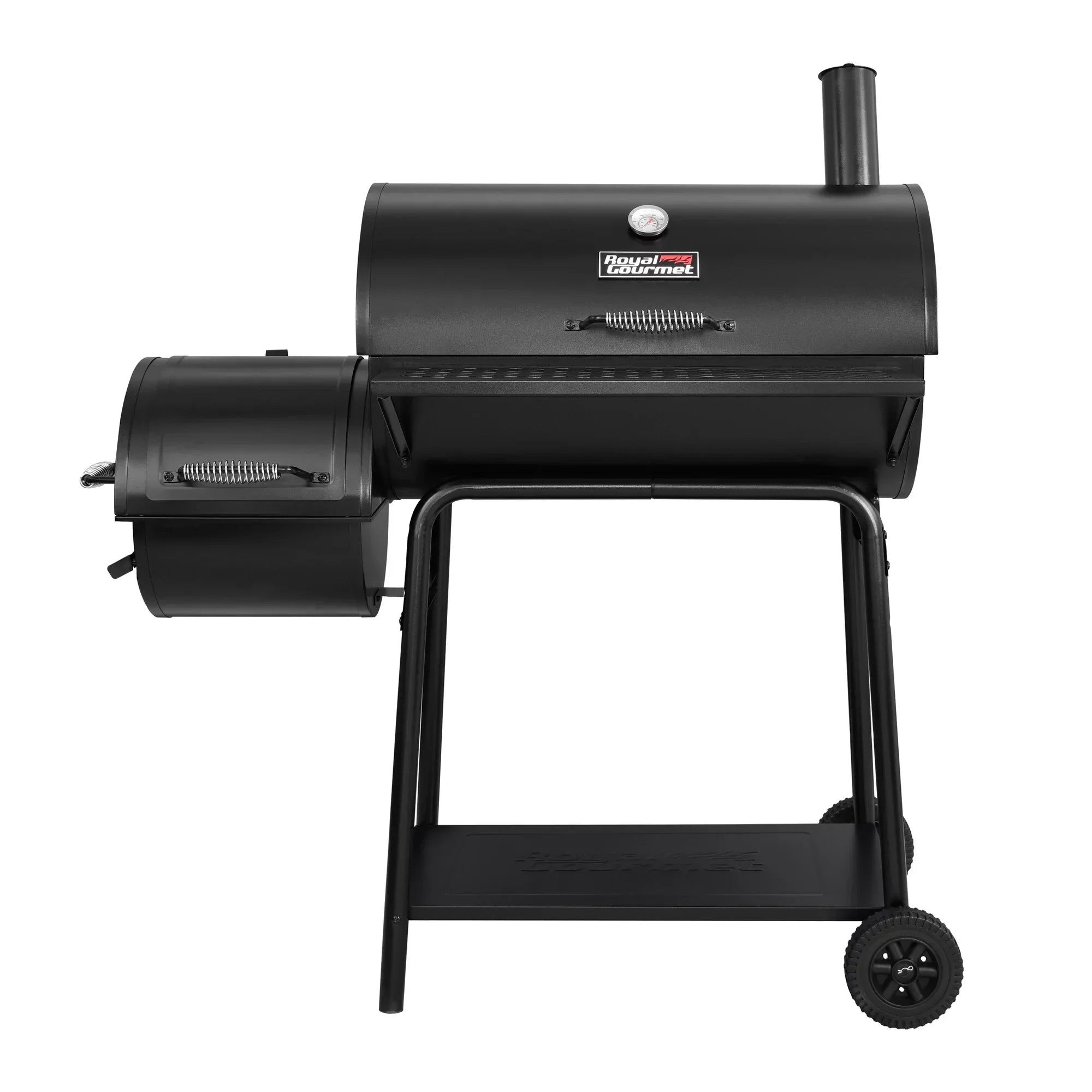 Royal Gourmet 30 Inch Charcoal Grill With Offset Smoker - CC1830F