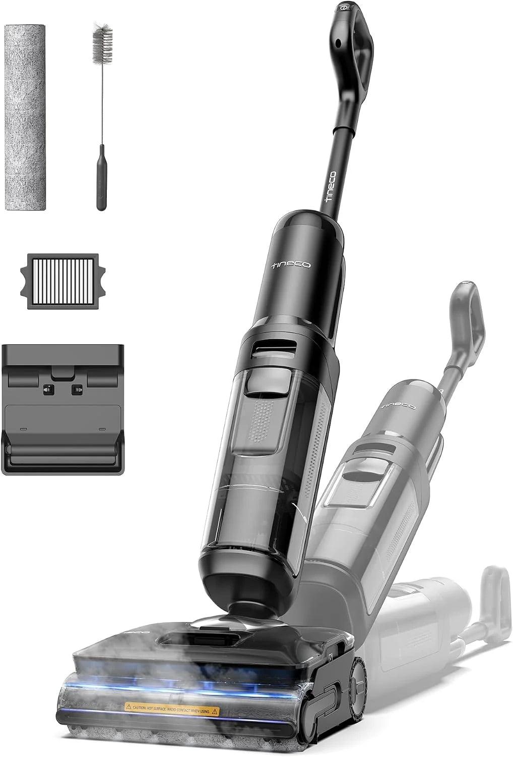 Tineco Cordless Wet-Dry Vacuum 50 Min 21KPa - Floor One S7 Stretch Ultra