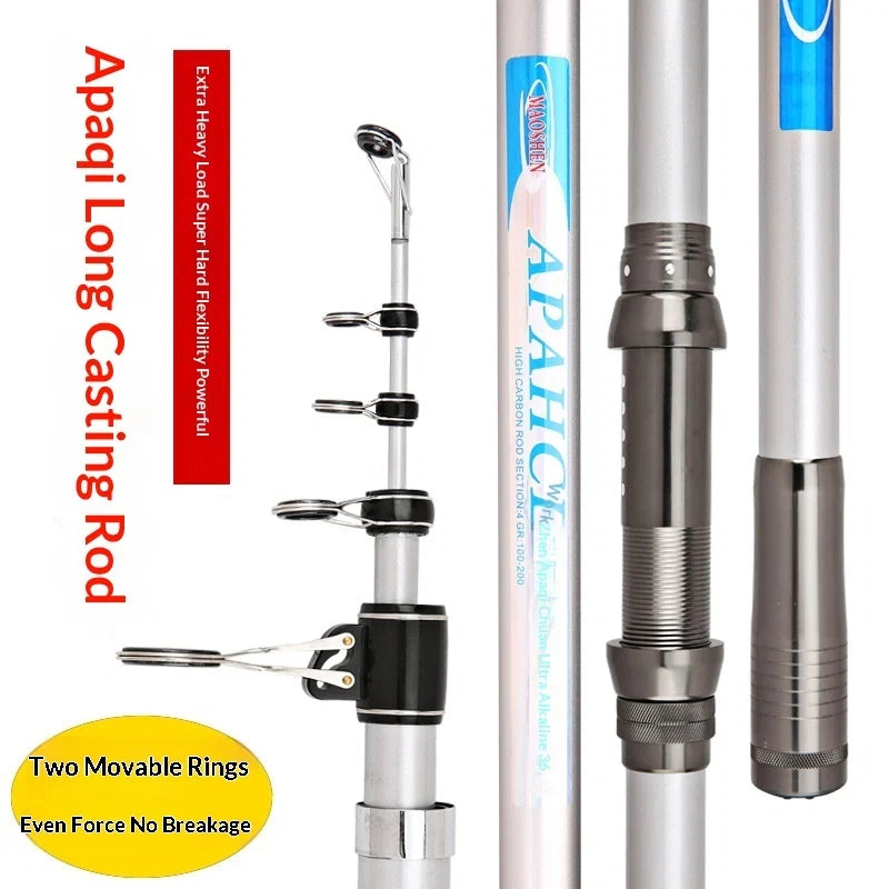 Third-Generation Carbon Fiber Fishing Rod, 3.6 m To 5.7 m