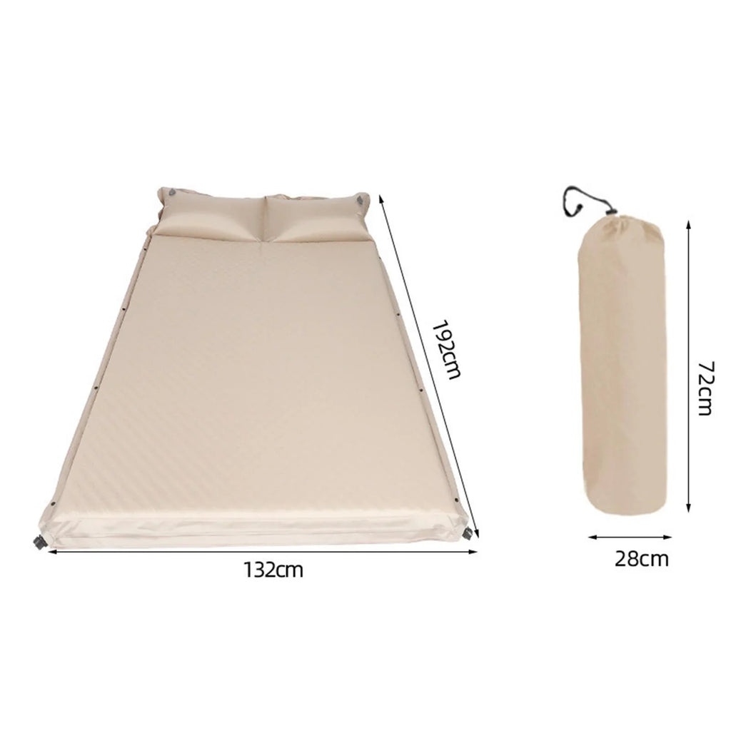 simhoa Automatic Inflatable Camping Sleeping Pad With Built-In Pump, Double