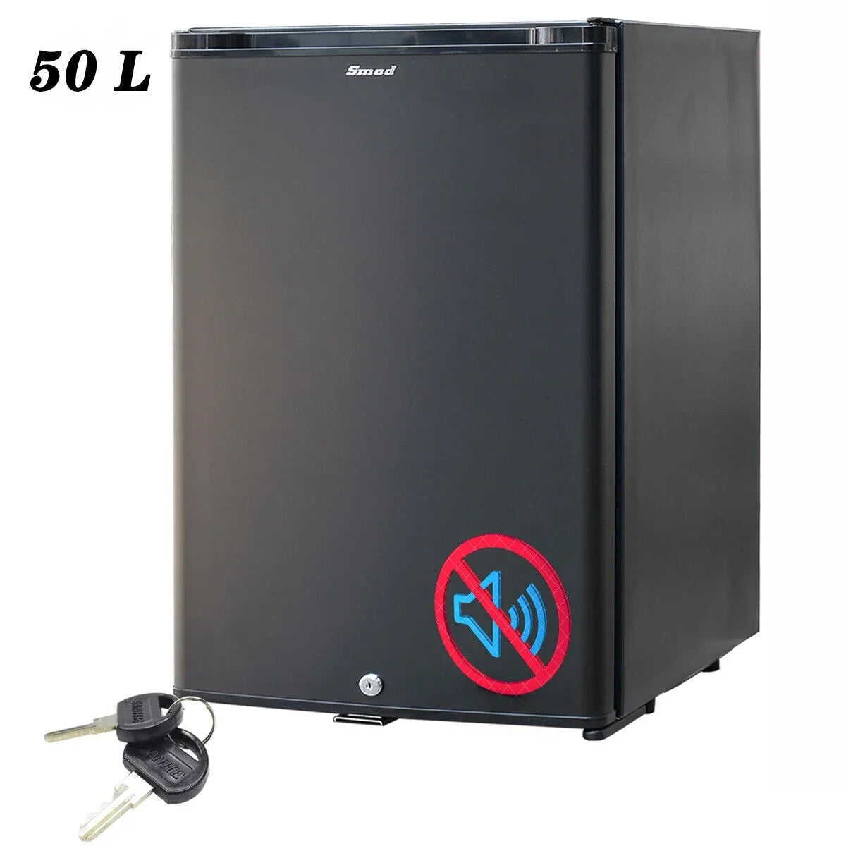 SMETA Portable Absorption Mini Fridge, 1.7 Cu Ft, AC 110V/DC 12V