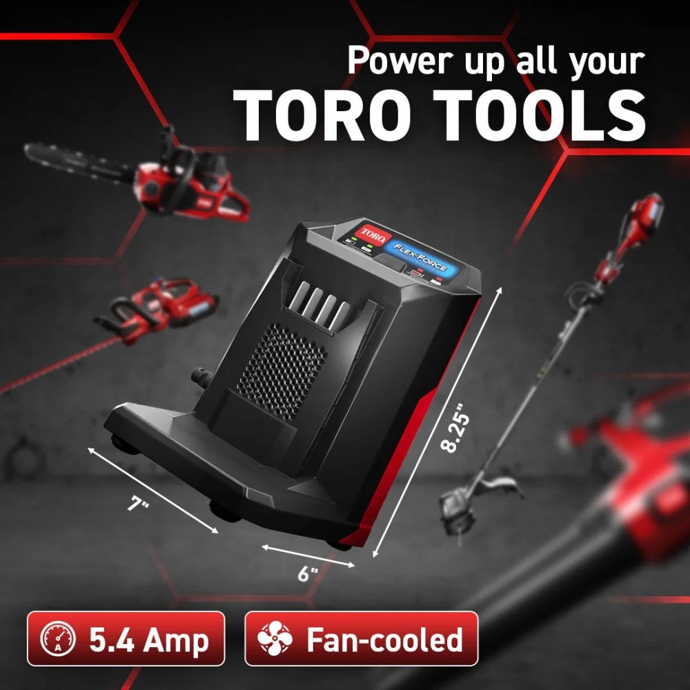 TORO Flex-Force Power System 60 Volt Max Lithium-Ion Battery Charger