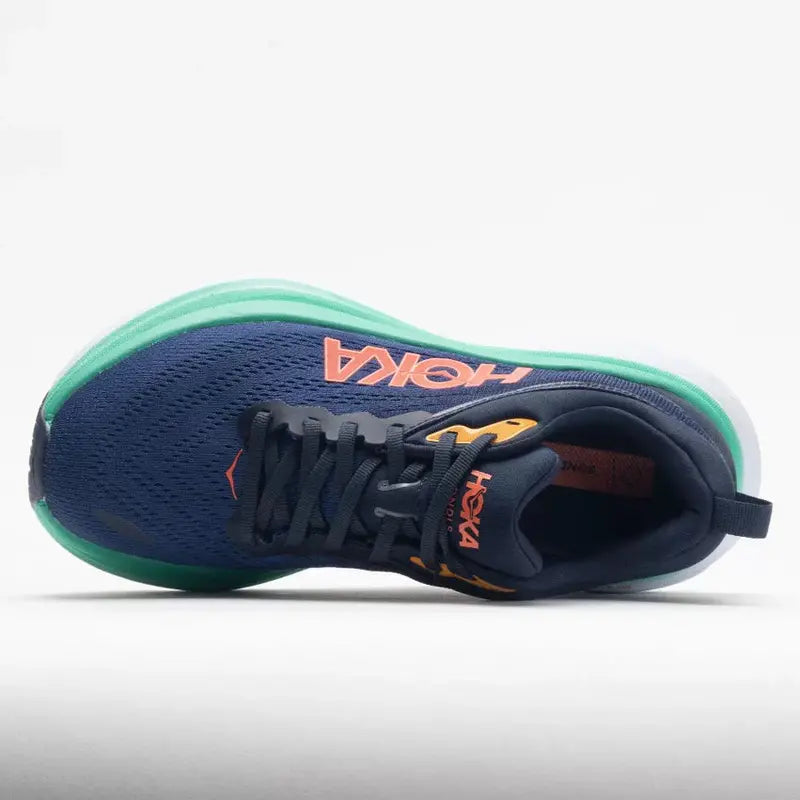 Women's Athletic Sneakers, Outer Space/Bellwether Blue - Bondi 8
