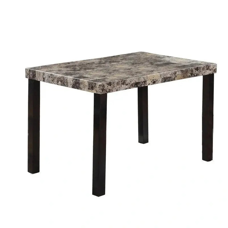 Best Master Furniture Rectangular Dining Table 48L x 30W x 30H - Classic Wood Grain