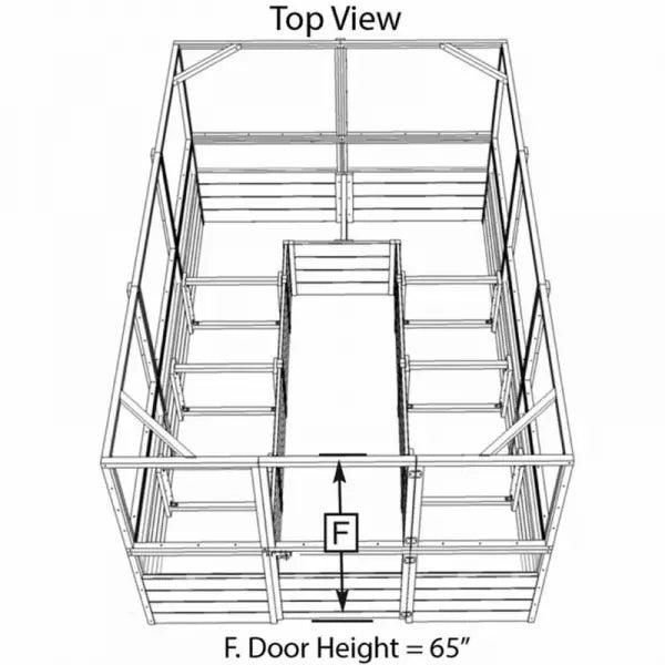 Deer-Resistant Cedar Raised Garden Bed Kit 8 x 8 x 20 in