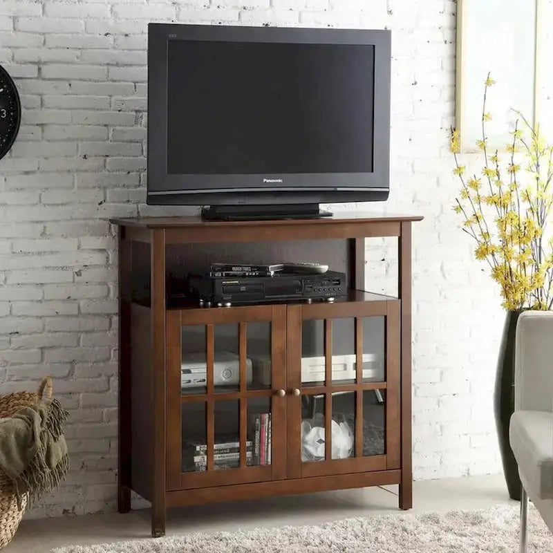 Convenience Concepts Highboy TV Stand, 40 in TV, 36 in x 15.5 in x 35.5 in - Big Sur