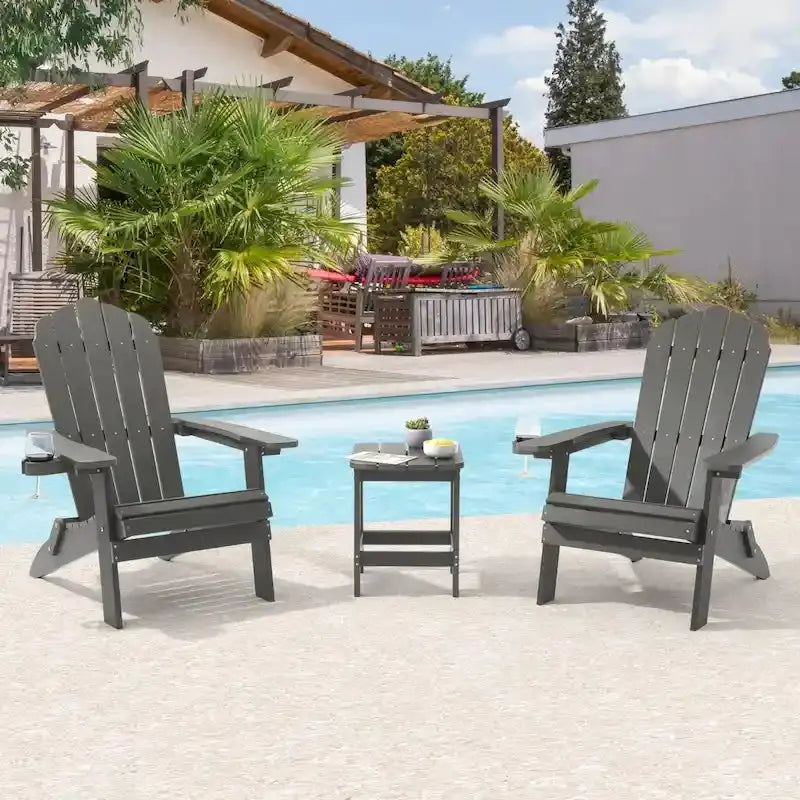 Bonosuki Folding Adirondack Fire Pit Chair Set, 2 Count, HIPS