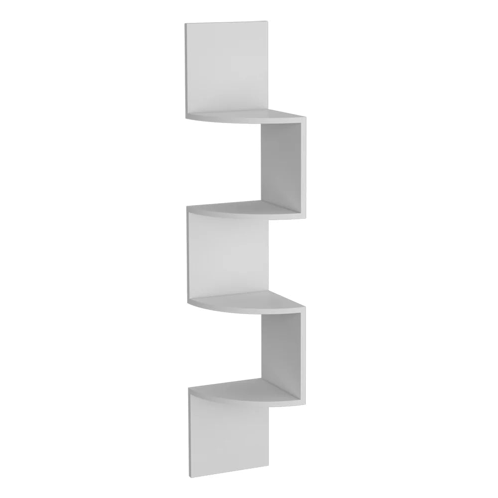 Crestone Wall-Mounted Shelf, White