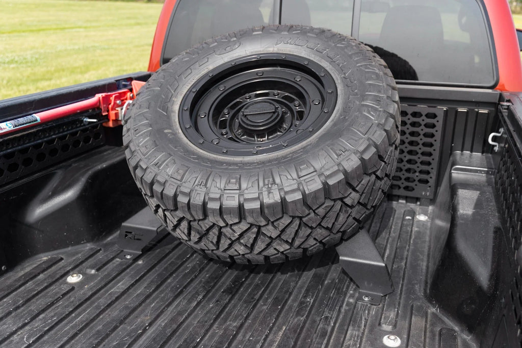 Rough Country Bed Mount Spare Tire Carrier For 2016-2023 Toyota Tacoma - 73110