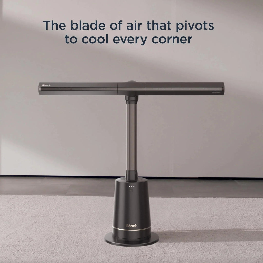 Shark TurboBlade XL Bladeless Tower Fan 180 Oscillation Charcoal - TF200