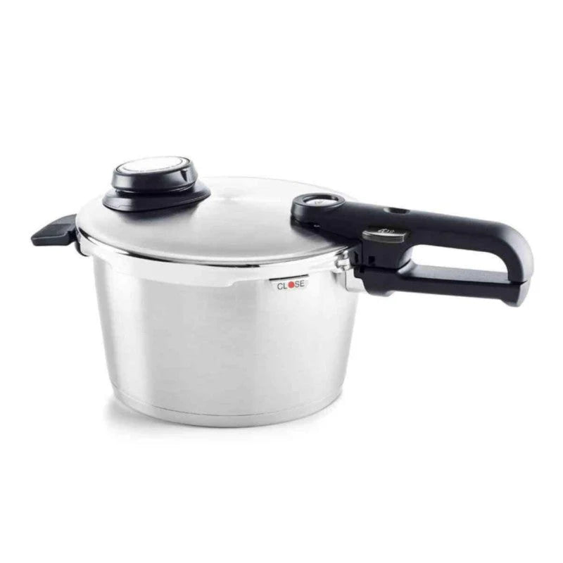 Vitavit Premium Pressure Cooker With Steamer Insert, 8.5 Quart