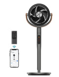 Dreo Pedestal Fan With Remote, Wi-Fi And Voice Control, 6 Modes, 8 Speeds, 12H Timer - PolyFan 513S
