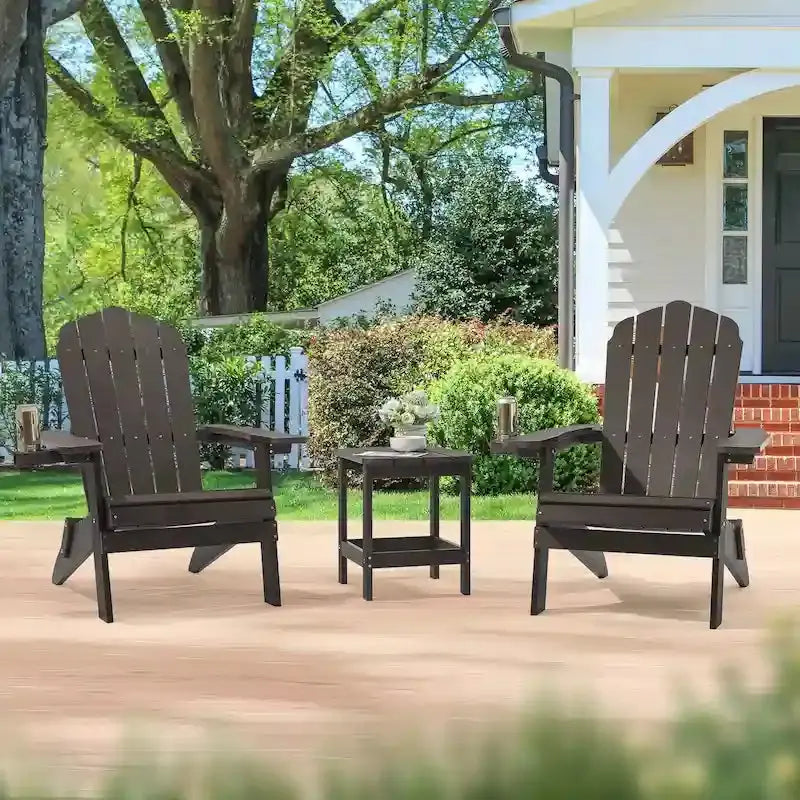 Bonosuki Folding Adirondack Fire Pit Chair Set, 2 Count, HIPS