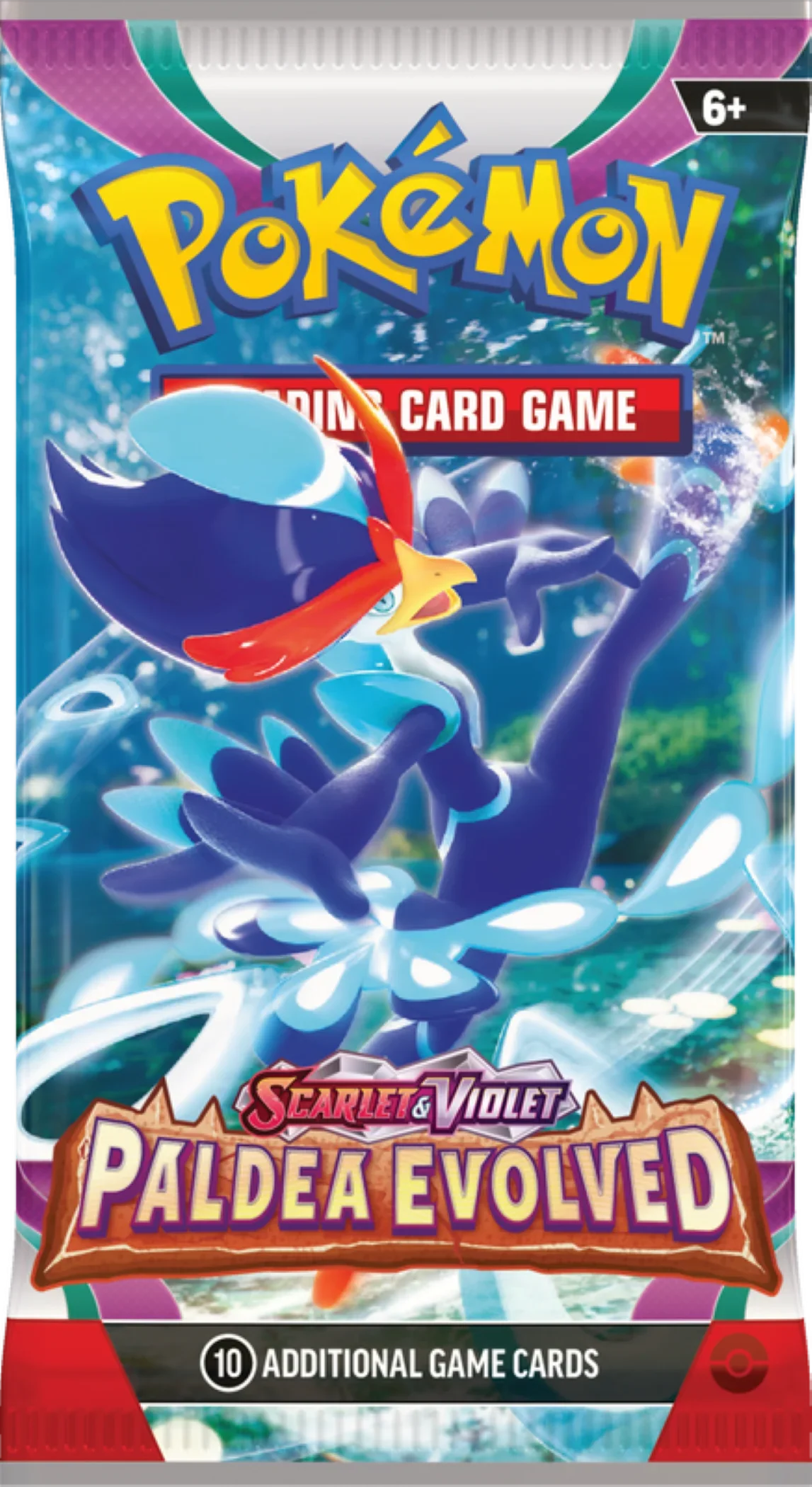 Pokemon Trading Card Game Scarlet & Violet 2 Paldea Evolved Booster Bundle - 6 Booster Packs