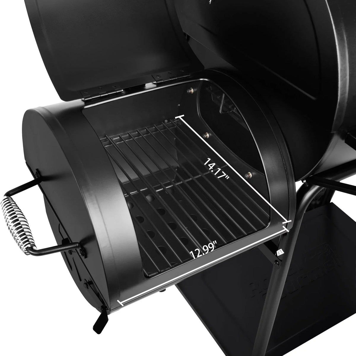 Royal Gourmet 30 Inch Charcoal Grill With Offset Smoker - CC1830F