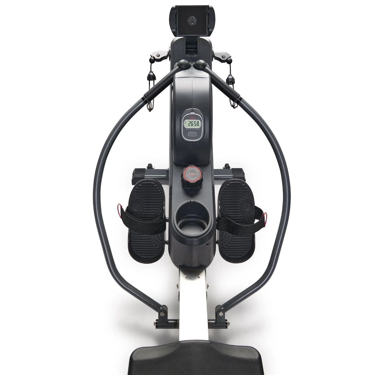 Sunny Health & Fitness MotionMax SMART Magnetic Rowing Machine, 16-Level Resistance, 51 in Rail - SF-RW522067
