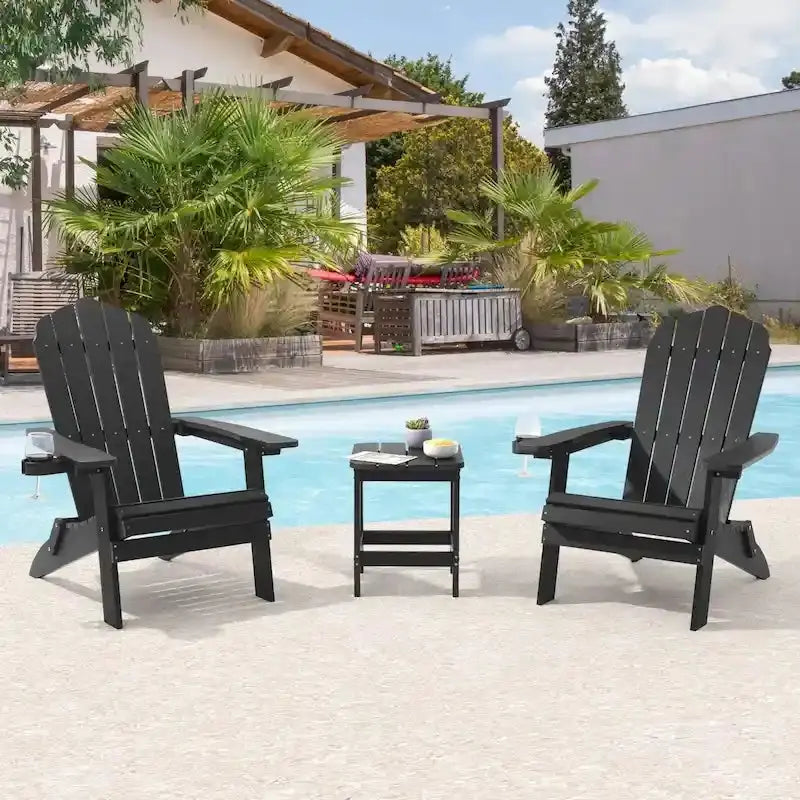 Bonosuki Folding Adirondack Fire Pit Chair Set, 2 Count, HIPS