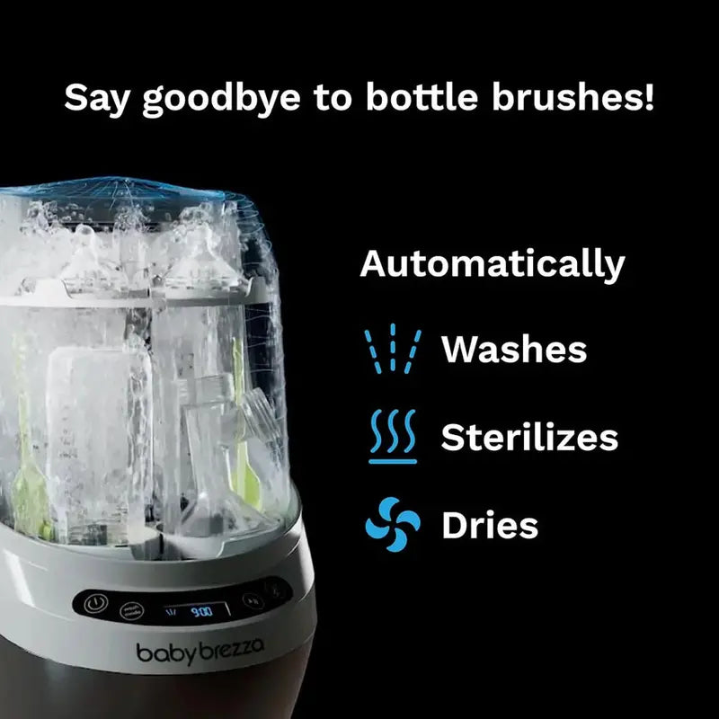 Baby Brezza Baby Bottle Washer Pro Sterilizer And Dryer - 9.8W x 18.5D x 15.3H in