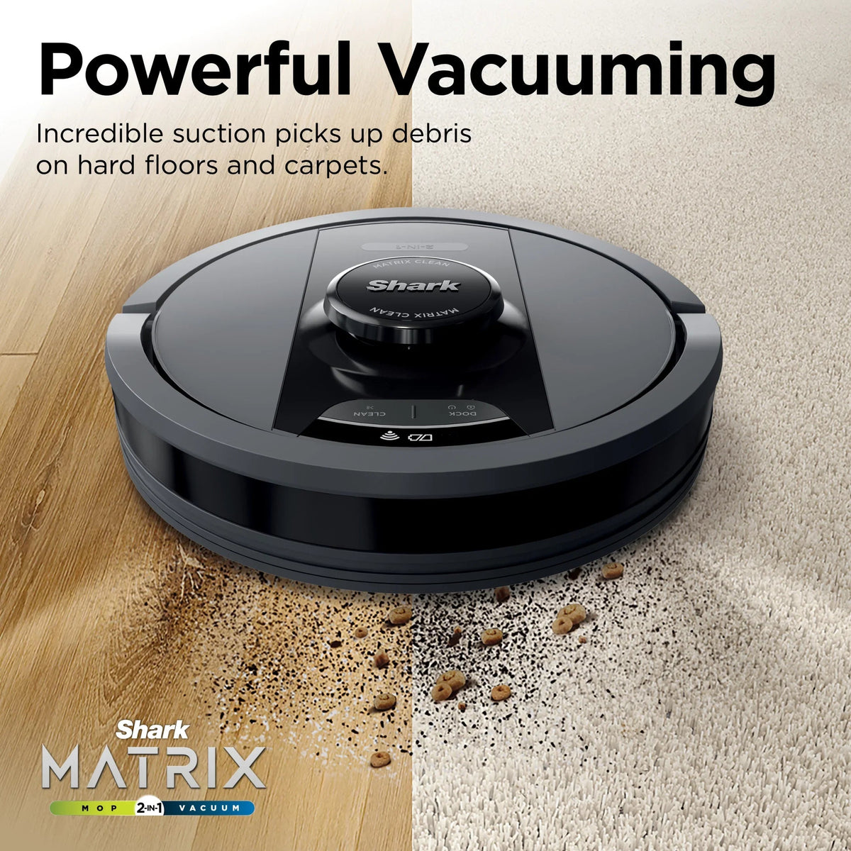 Shark Matrix Robot Vacuum And Mop With Auto-Empty Base - RV2400WS