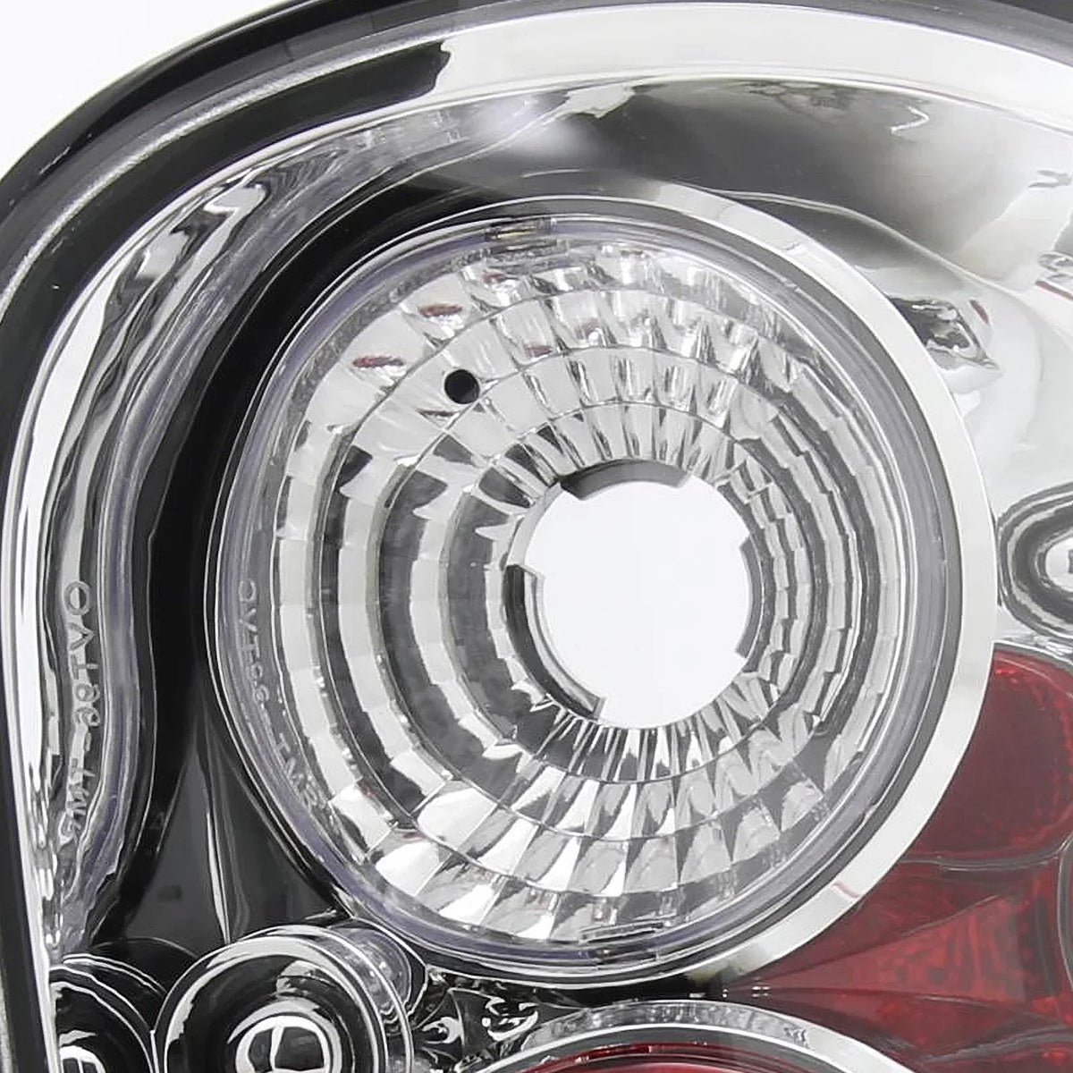 Spec-D Tuning Black LED Strip Projector Headlights With 6-LED Fog Lamps - Ford F150 Flareside 1997-2003, 04 Heritage