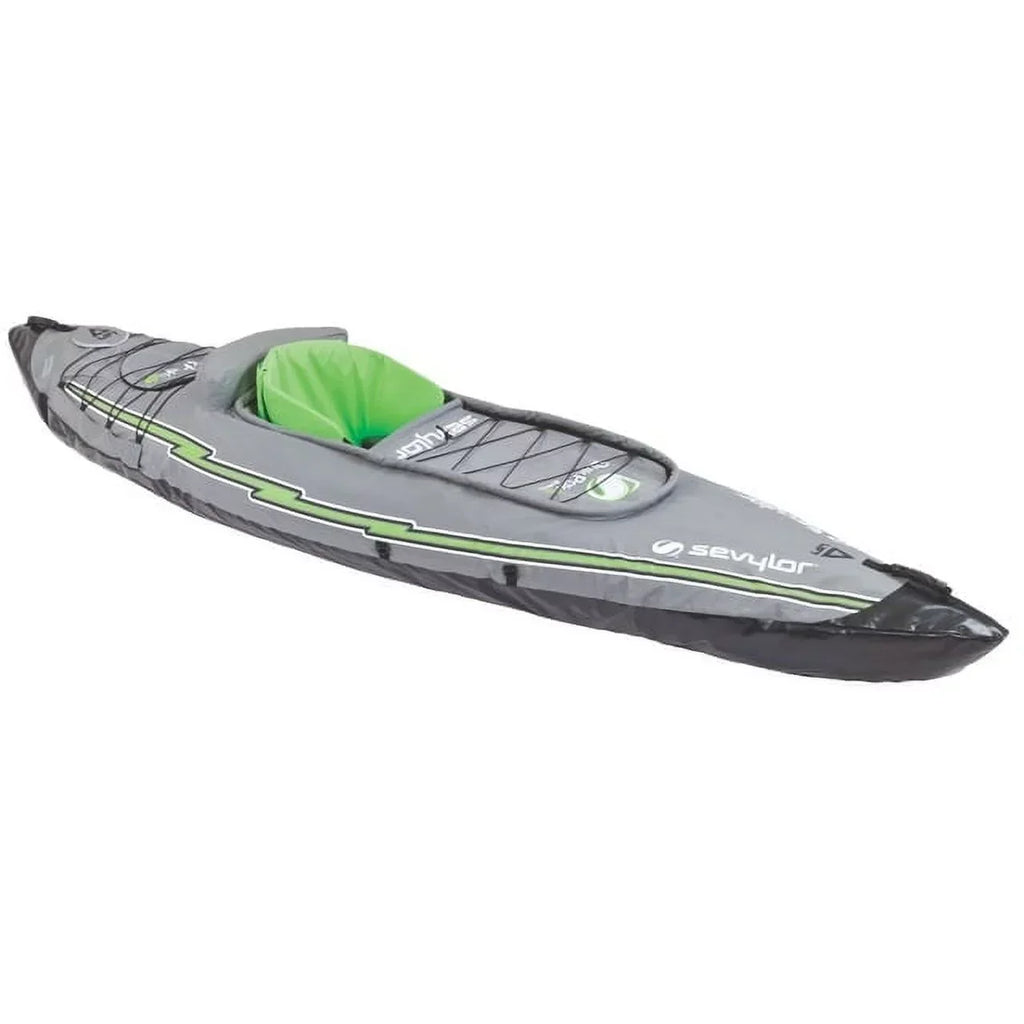 Sevylor K5 Quikpak Inflatable Kayak, 10 ft x 2 ft 10 in, 250 lbs Max Load