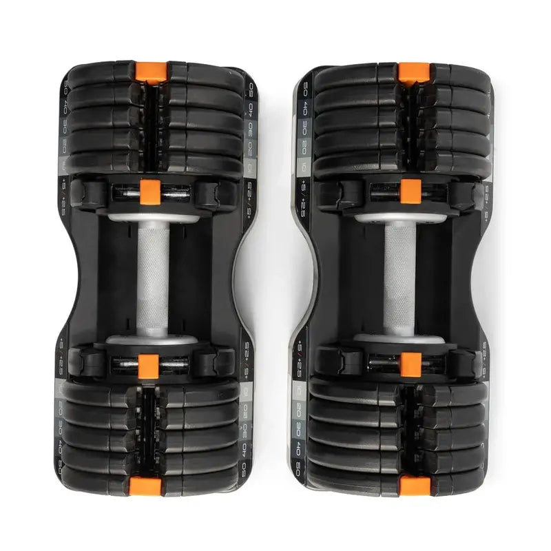 NordicTrack Select-A-Weight Adjustable Dumbbell Set, 55 lb Each
