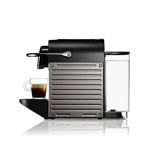 Breville Nespresso Pixie Compact Espresso Machine - Titanium Finish