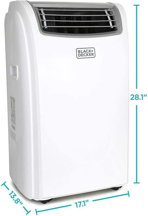 BLACK+DECKER Portable Air Conditioner With Heat And Remote Control - 14,000 BTU