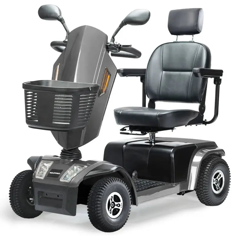 Equipmed Mobility Scooter, 30 km Range, 180 kg Capacity - VentureCruise Series S-XXL