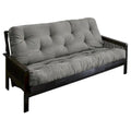 TruPedic Full-Size Granite Grey Futon Mattress, 54 Inches Wide x 75 Inches Deep x 12 Inches Thick