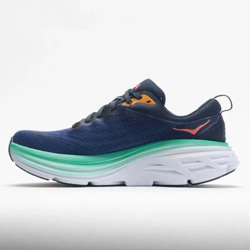 Women's Athletic Sneakers, Outer Space/Bellwether Blue - Bondi 8