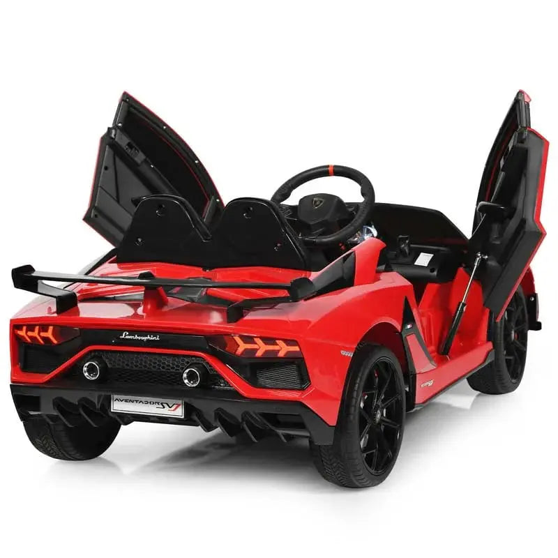 Lamborghini SVJ Kids Ride-On Electric Sports Car, 12V - SVJ