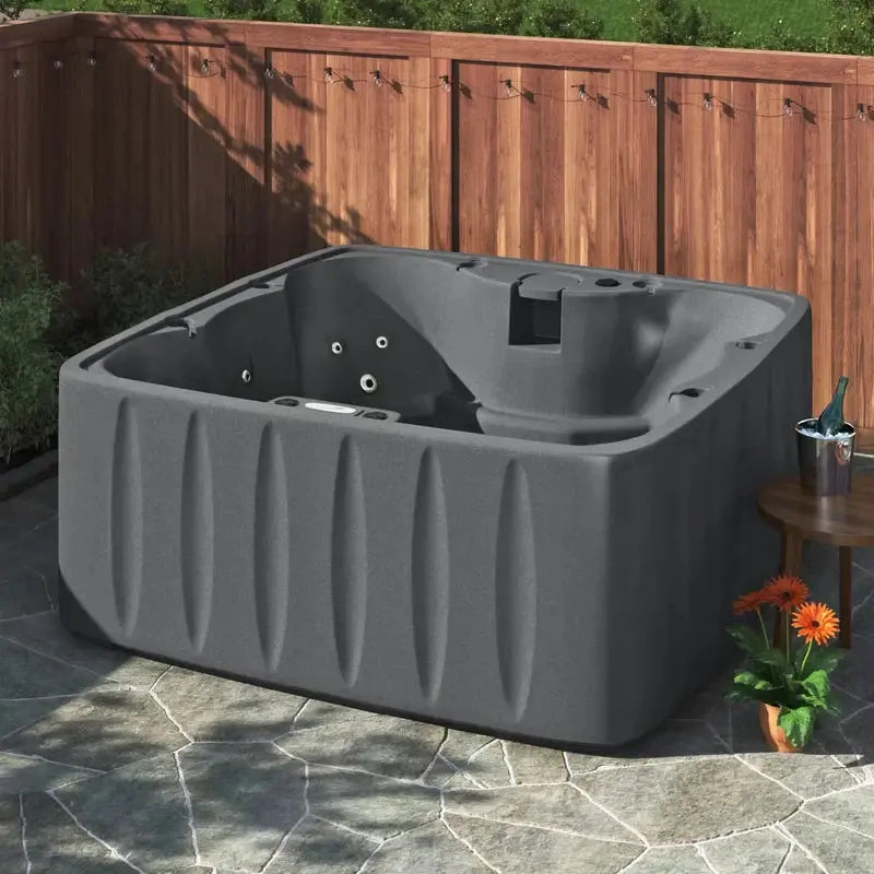 AquaRest Spas 6-Person 29-Jet Plug-And-Play Hot Tub With Ozonator - AR-600P