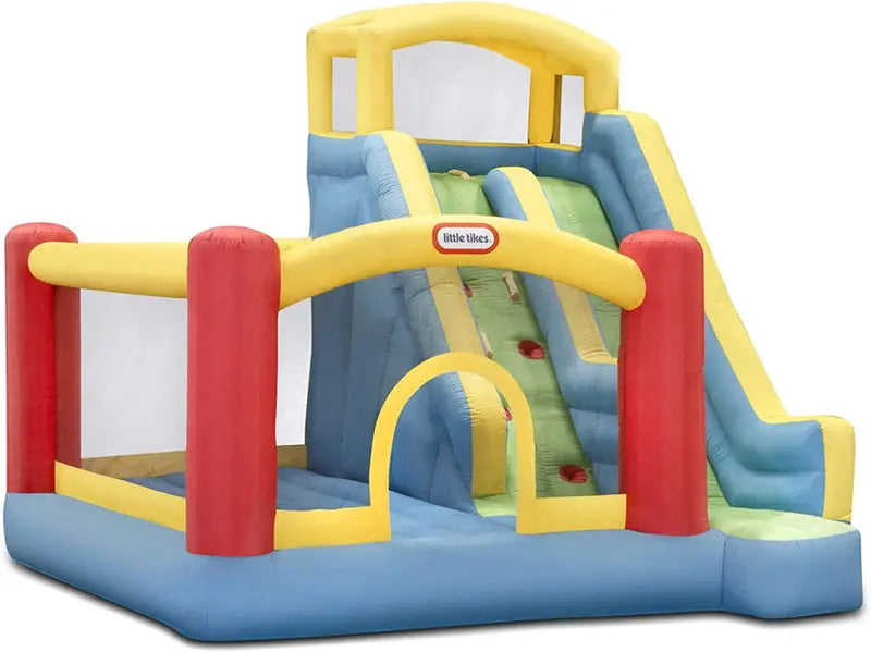 Little Tikes Giant Inflatable Slide & Bouncer - Indoor/Outdoor Play Center
