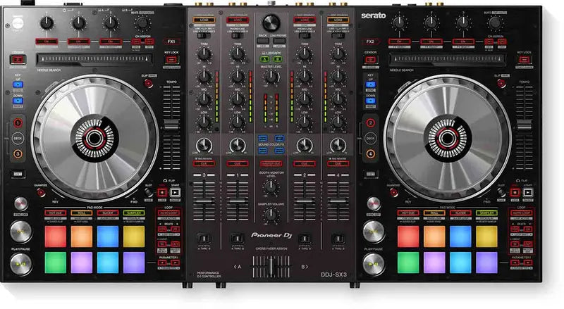 Pioneer DJ 4-Channel Serato DJ Pro Controller - DDJ-SX3 B-Stock Certified Refurbished