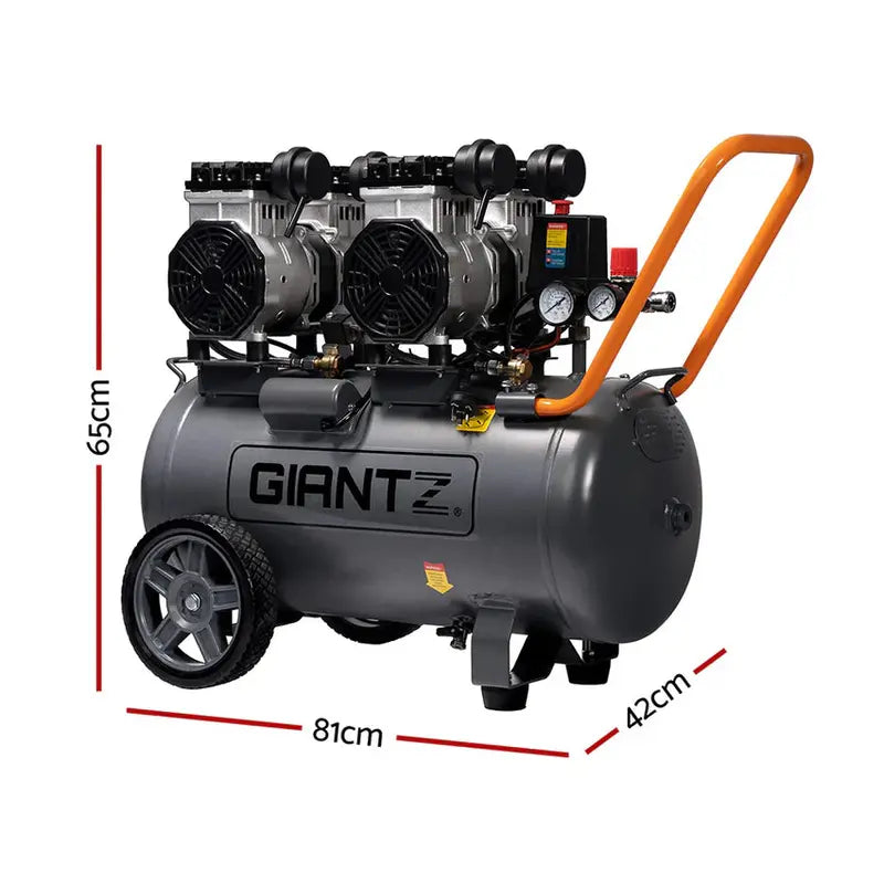 Giantz Oil-Free Portable Air Compressor 50L 200 L/min 3.0 HP