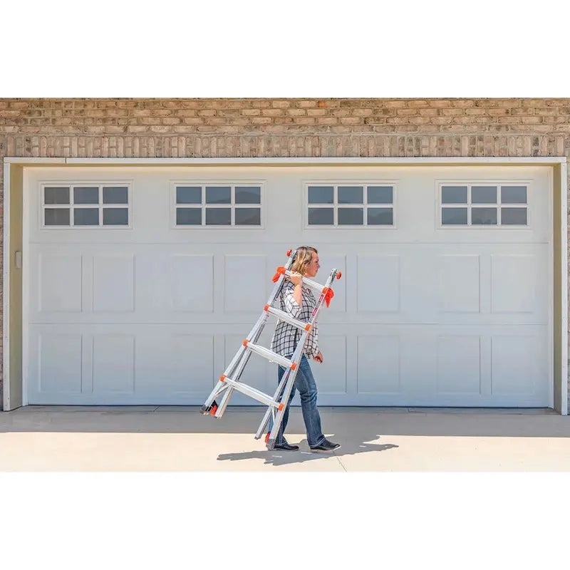 Little Giant Velocity 17-Foot Multi-Position Ladder - Type 1A Duty Rating, Aluminum Construction