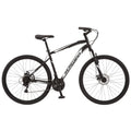 Schwinn Glenwood Men's Hybrid Bike, 700c, 21 Speeds, Black
