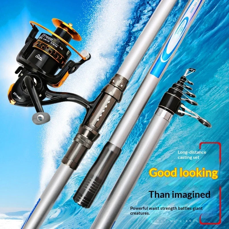 Third-Generation Carbon Fiber Fishing Rod, 3.6 m To 5.7 m