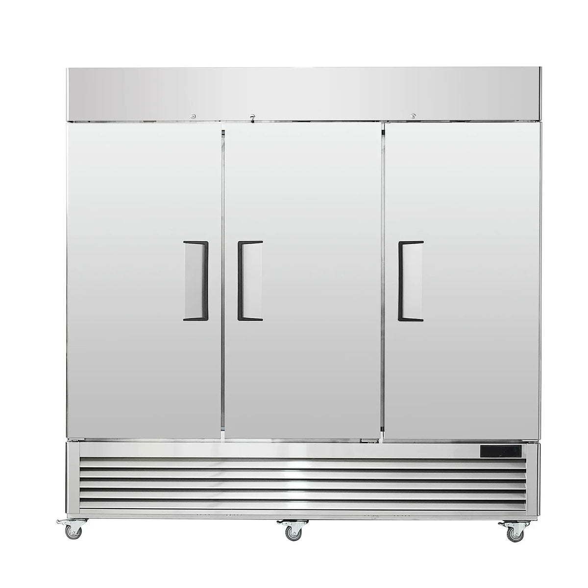 SKYSHALO Commercial Reach-In Upright Freezer, 60.42 Cu.ft, 3 Doors, 12 Shelves