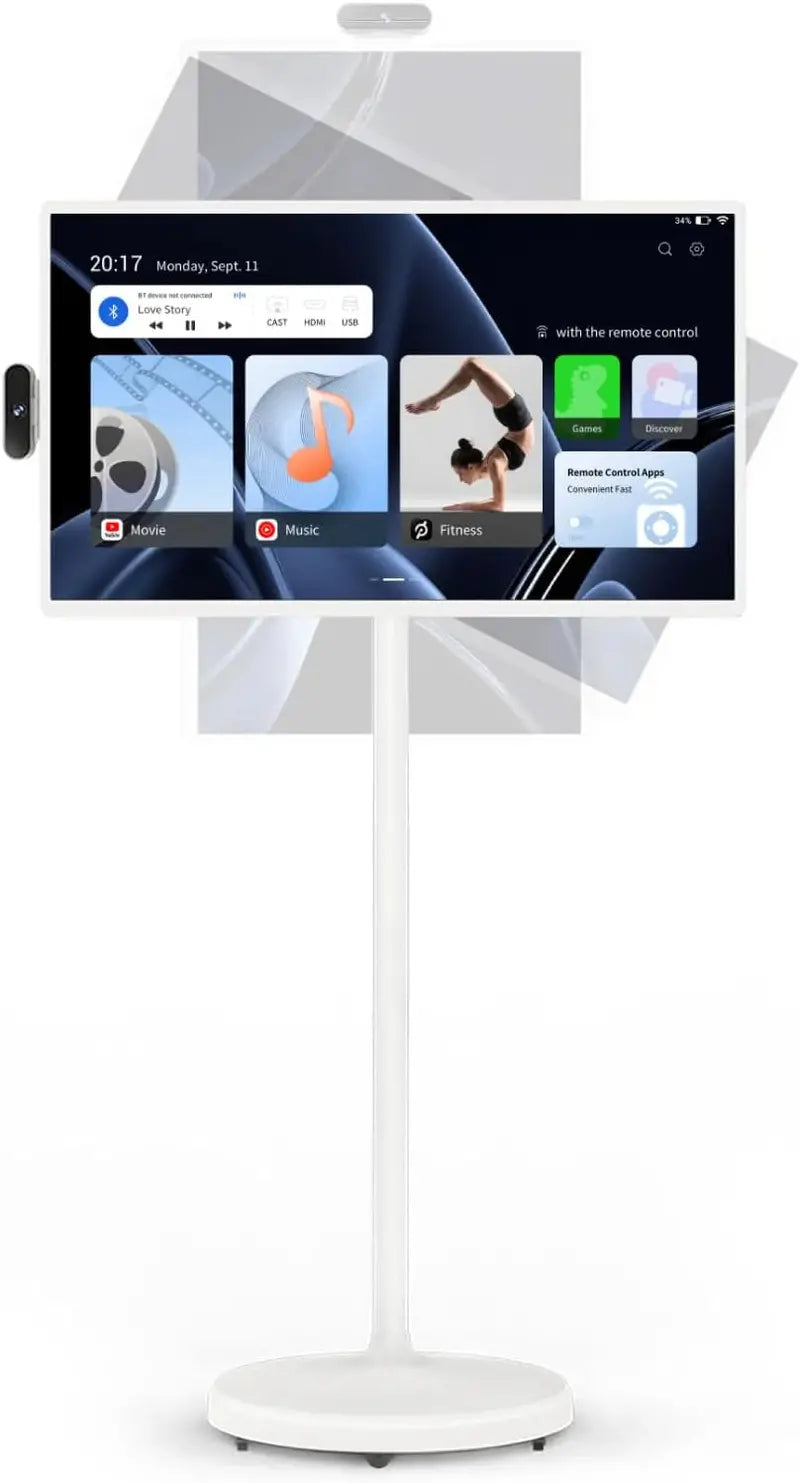 Portable Android 13 Smart TV 32-Inch 1080P Touchscreen - SW3295T