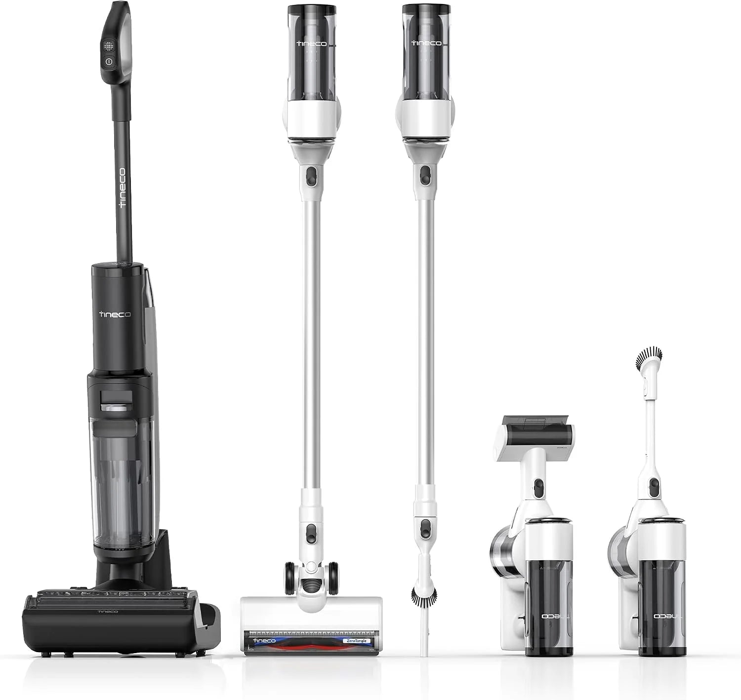 Tineco Cordless Wet-Dry Vacuum 50 Min 21KPa - Floor One S7 Stretch Ultra