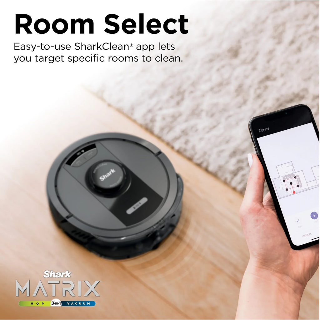 Shark Matrix Robot Vacuum And Mop With Auto-Empty Base - RV2400WS