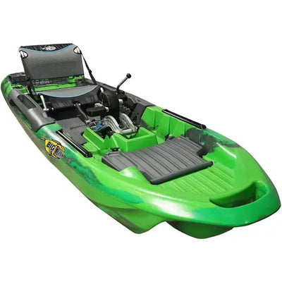 3 Waters Pedal-Drive Fishing Kayak, Camo Green - Big Fish 103