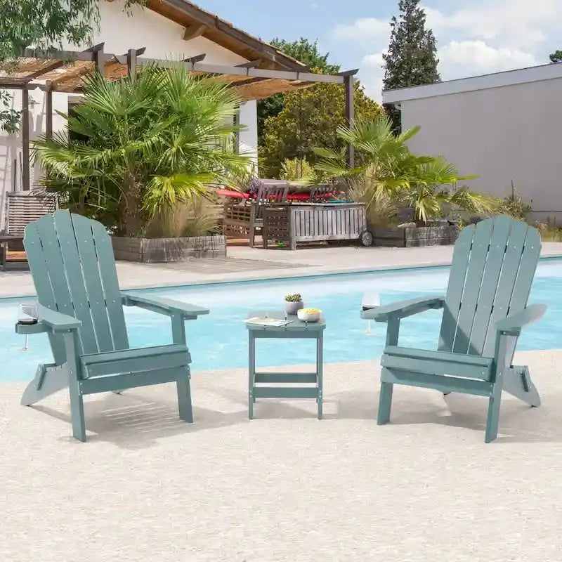 Bonosuki Folding Adirondack Fire Pit Chair Set, 2 Count, HIPS