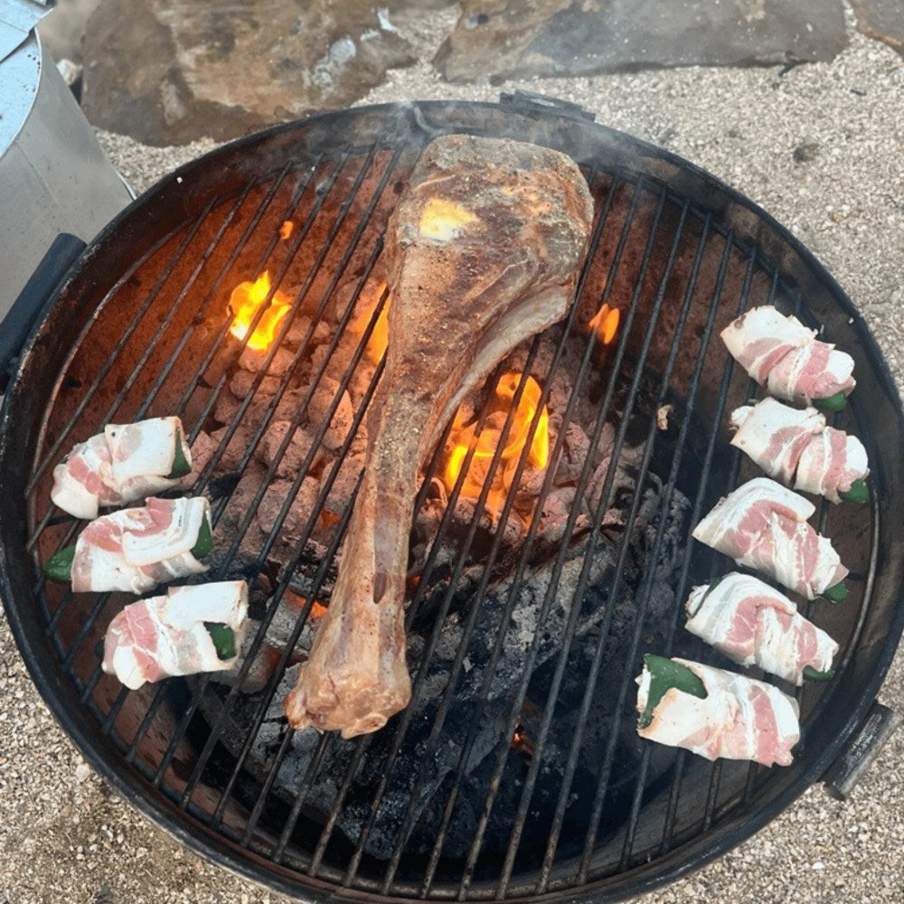 Old Smokey 22 Inch Portable Charcoal Grill - #22