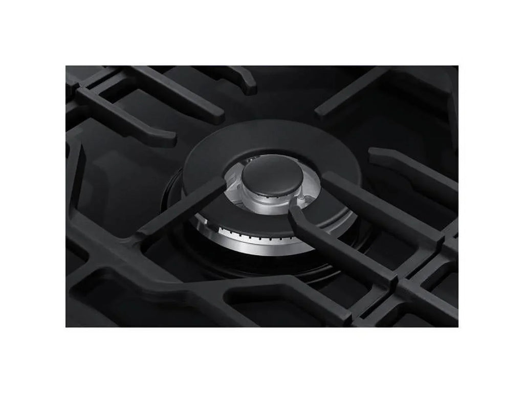 Samsung 36 Inch Black Stainless 5 Burner Gas Cooktop - NA36N6555TG