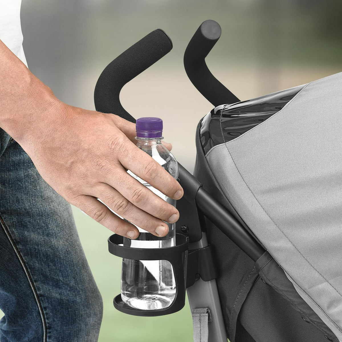 Chicco Liteway Lightweight Stroller, Moon Grey - 00079562770070