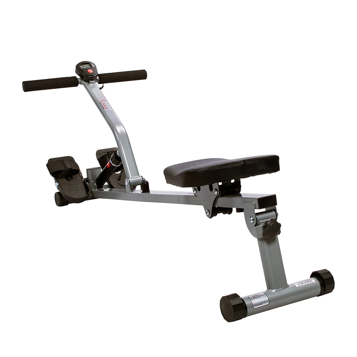 Sunny Health & Fitness Adjustable Resistance Rowing Machine With Digital Monitor - SF-RW1205